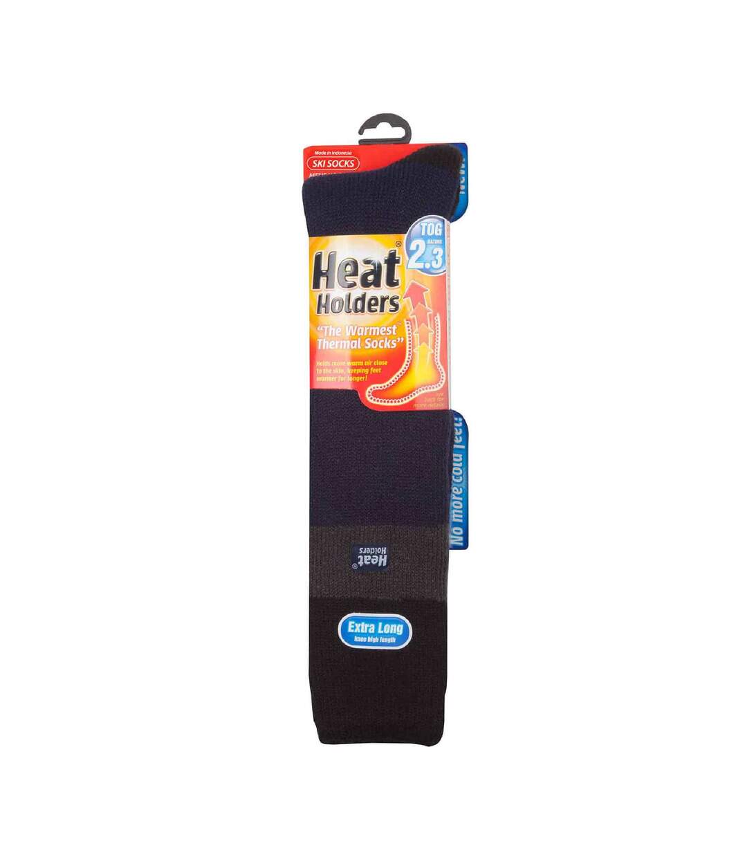 Chaussettes de Ski Homme Thermiques avec Rayures-2