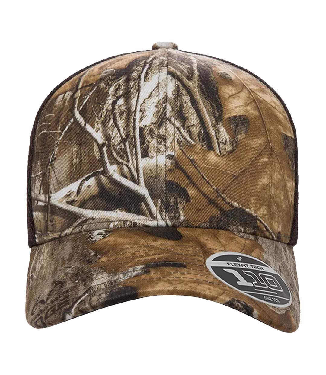 Realtree Camo Mesh Back Trucker Cap Brown Flexfit-1
