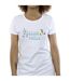 Disney T-shirt coton Ocean The Little Mermaid Femme/Ladies (Blanc) - UTBI26375-3