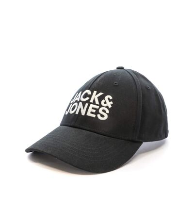 Casquette Noire/Blanche Homme Jack & Jones Jacgall - Taille unique