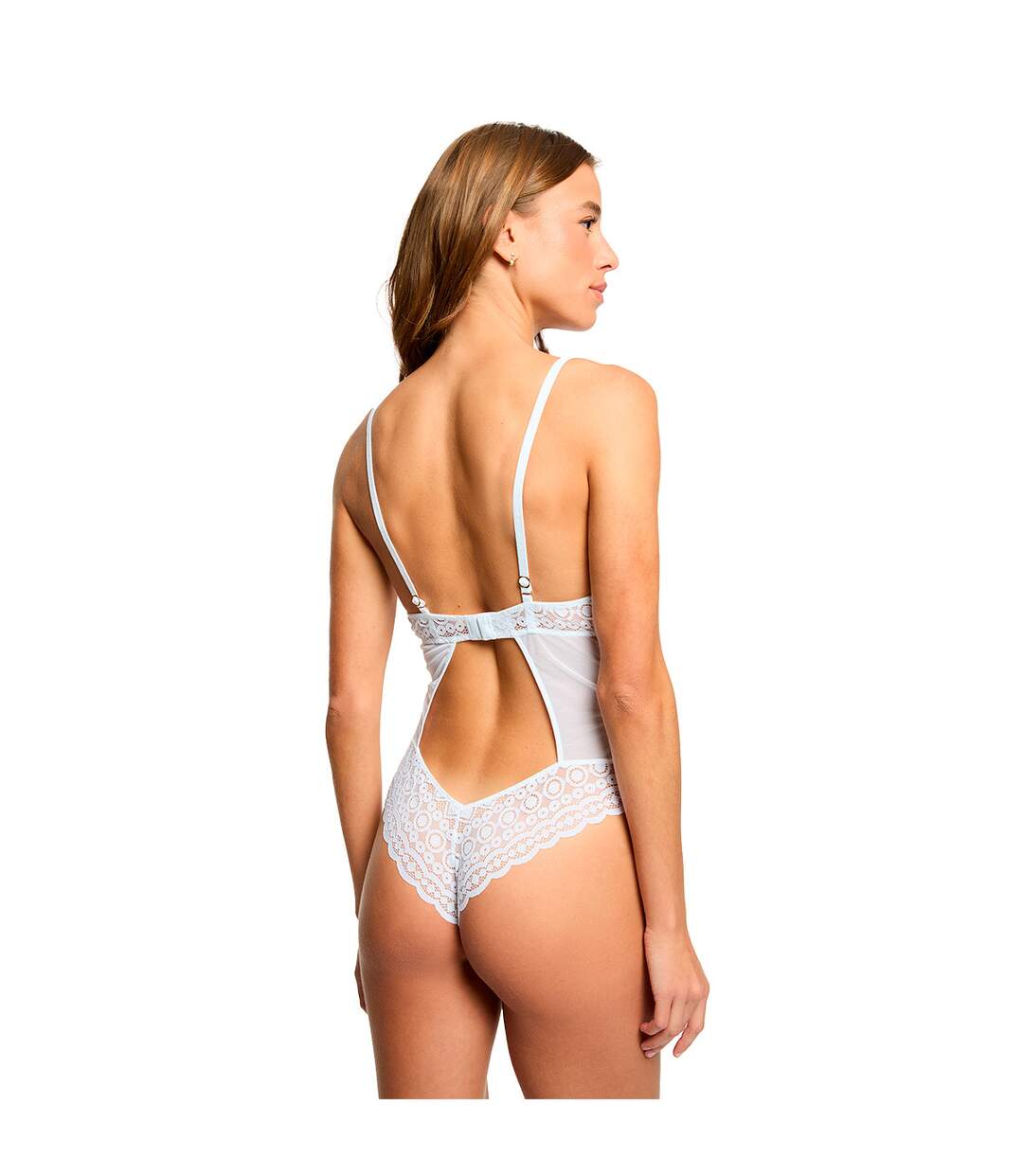 Body tanga blanc Sandra-3