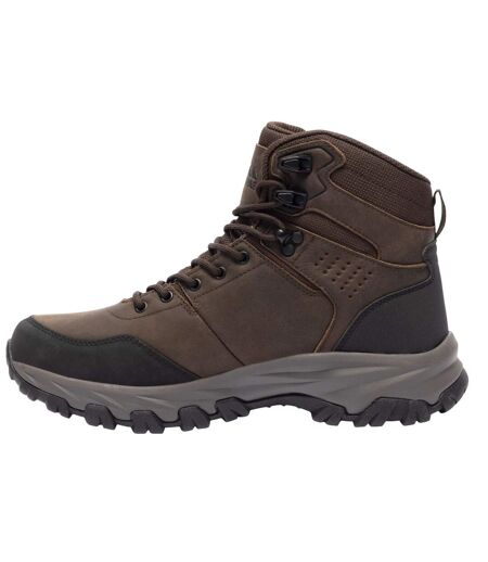 Bottines De Marche Stride Homme Marron Foncé Trespass