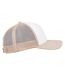 Casquette Trucker Motif/style Rétro Adulte Marron Kaki Blanc Flexfit-4