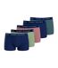 X5 Boxers Marine/Vert/Rose Homme Tommy Hilfiger UM0UM02418 - S