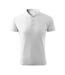 Polo Free Homme Blanc Malfini-1