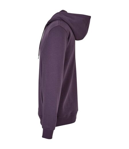 Sweat À Capuche Adulte Violet Foncé Build Your Brand