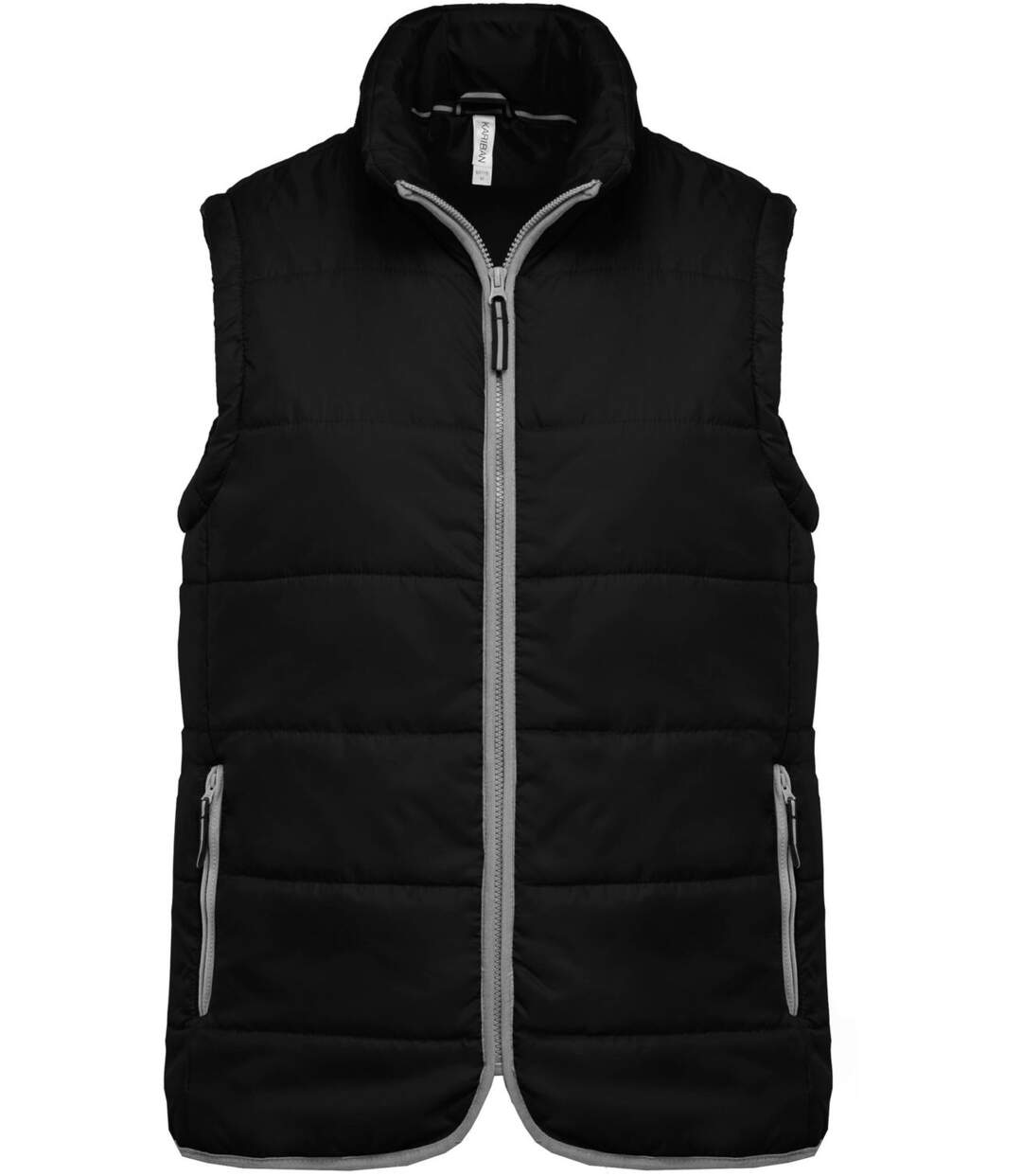 Doudoune sans manches - K6116 - noir - bodywarmer matelassé