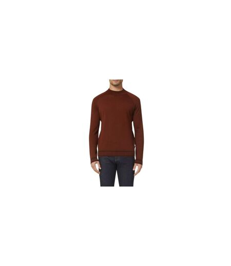 Sweat Manches Raglan Homme Marron Boss