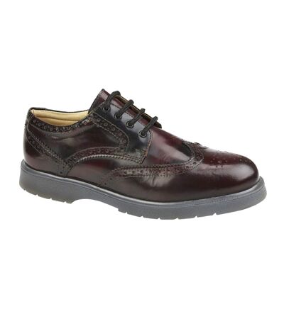 Chaussures brogues homme bordeaux Grafters Grafters