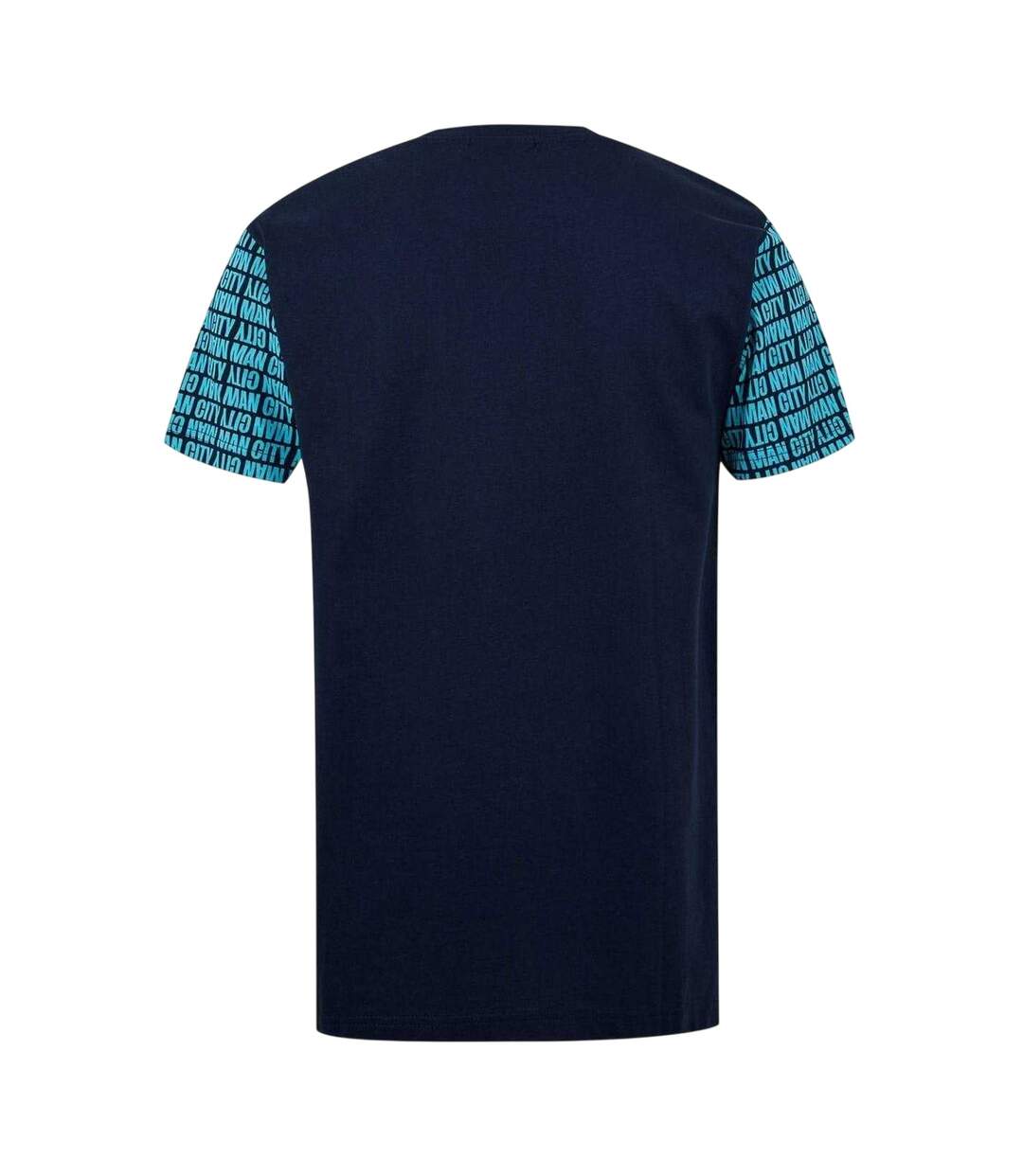 T-shirt Motif/style Manchester City Fc Homme Bleu Source Lab-3