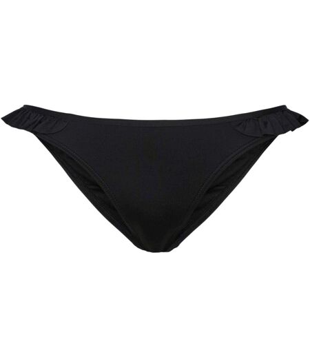 Bas De Maillot De Bain Motif/style À Volants Femme Noir Pieces