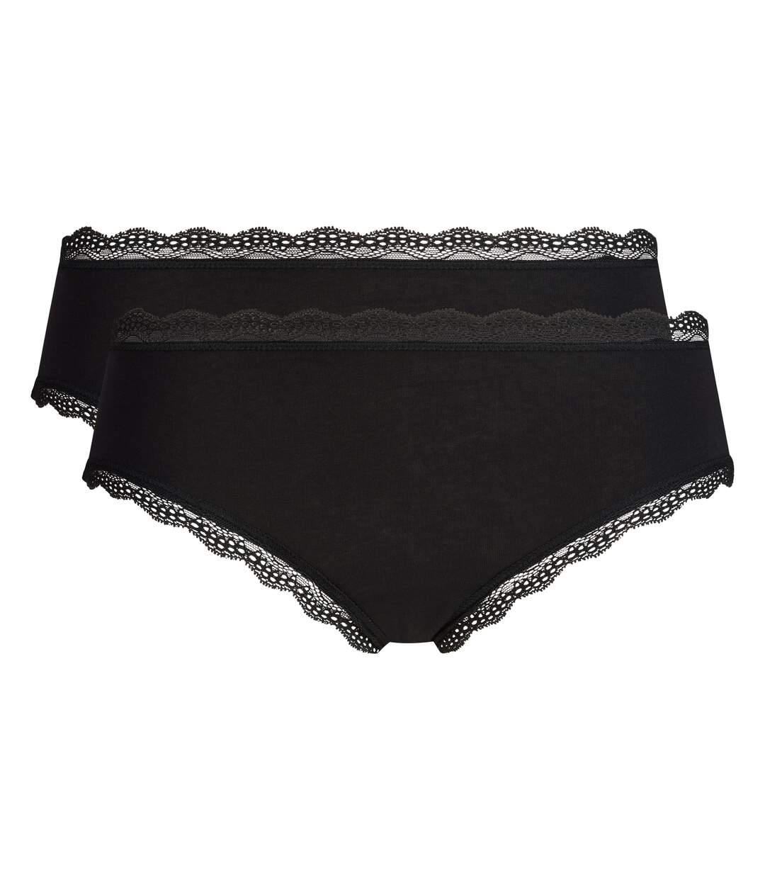 Lot de 2 shortys Daily Coton Dentelle-3
