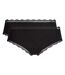Lot de 2 shortys Daily Coton Dentelle-3