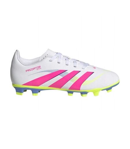 Chaussures De Foot Pour Terrain Ferme Predator Club Enfant Blanc Adidas
