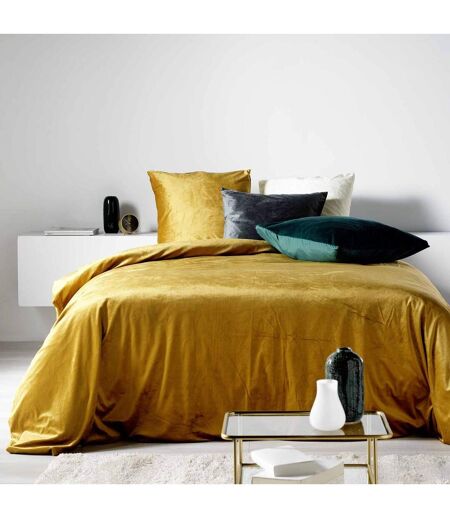 Parure de Lit 3 Pièces Velina 240x220cm Ocre