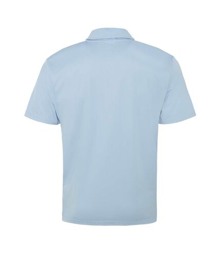 AWDis Just Cool Mens Plain Sports Polo Shirt (Sky Blue) - UTRW691