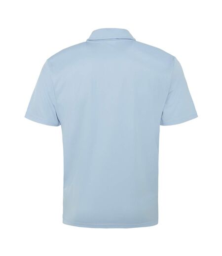 Just Cool Mens Plain Sports Polo Shirt (Sky Blue)