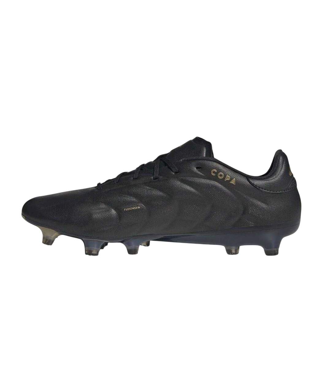 Mens Copa Pure Elite Calf Leather Firm Ground Football Boots Core Black Carbon Grey Adidas-3
