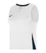 Mens Team V Neck Basketball Jersey White Royal Blue Nike-3