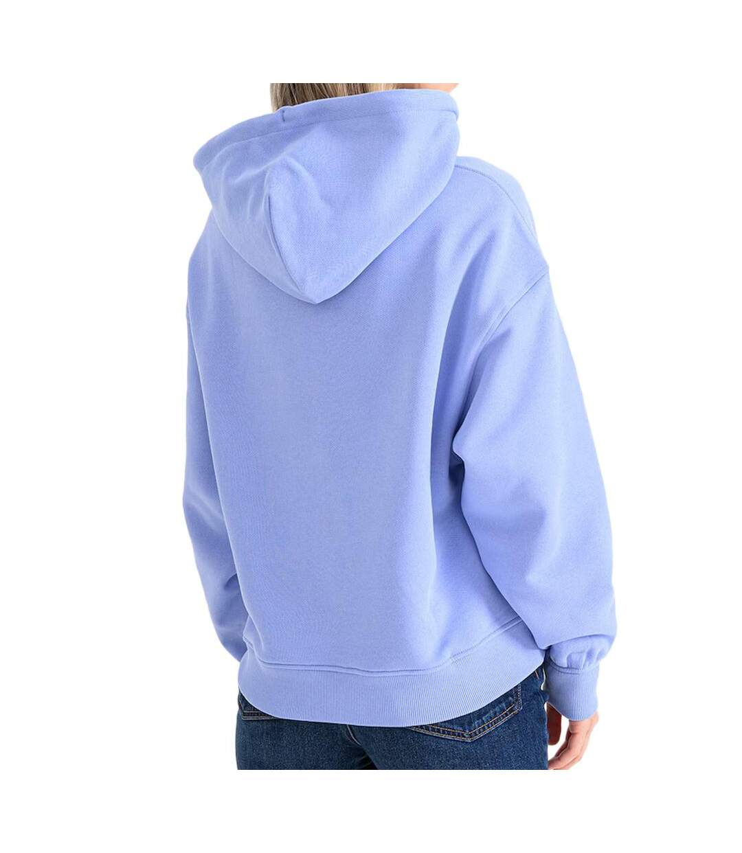 Sweat bleu femme tommy hilfiger badges-2