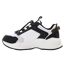 Childrens/kids Ultrasurge Slip-on Trainers White Black Skechers-2