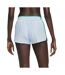 Short de sport bleu/vert femme nike run - xs-2