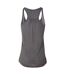 Bella Ladies/Womens Flowy Racerback Tank Top (Dark Heather) - UTBC1324