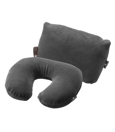 Deluxe 2 in 1 Pillow Hiking Walking Outdoor Travel Neck & Sleep Support