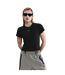 Womens/ladies Swoosh Embroidered Logo T-shirt Black Nike-2