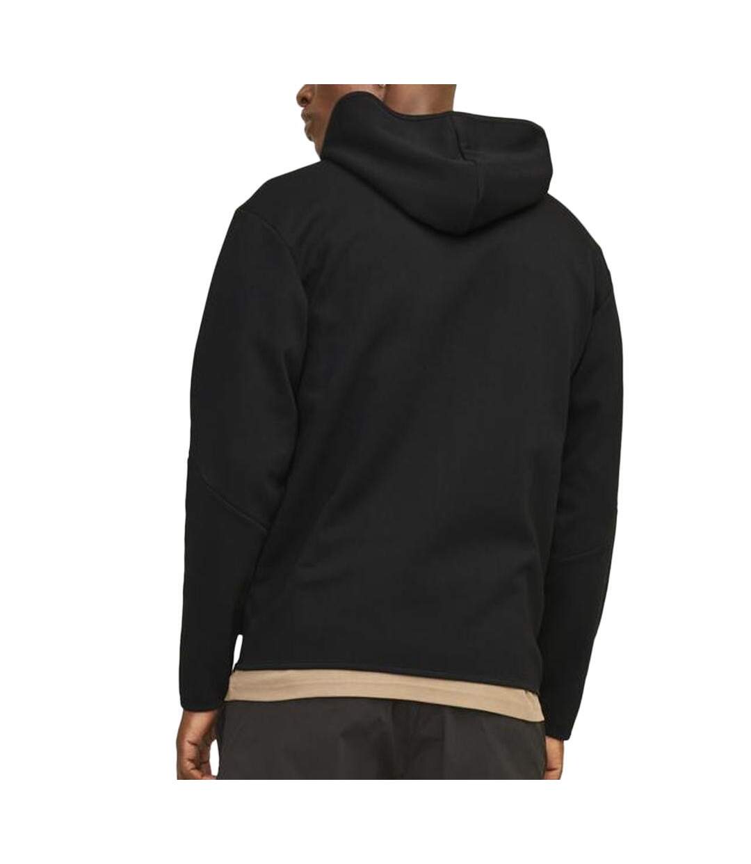Sweat à capuche noir homme jack & jones cofusion - l-2