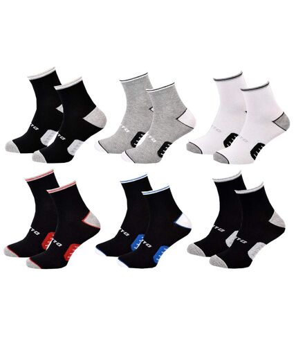 Chaussettes Homme LOTTO Pack de 6 paires QUARTER 3614