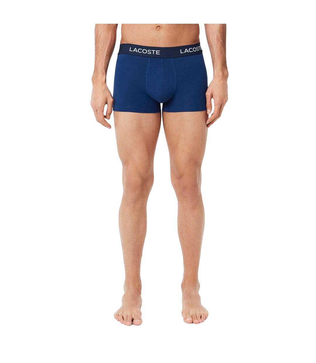 Boxers Homme Bleu Clair Bleu Bleu Marine Lacoste-3