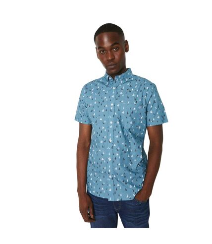 Chemise homme bleu Maine