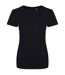 T-shirt Cascades Femme Noir Vif Ecologie-1