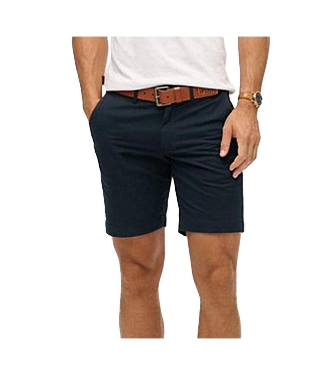 Short marine homme superdry stretch chino-1
