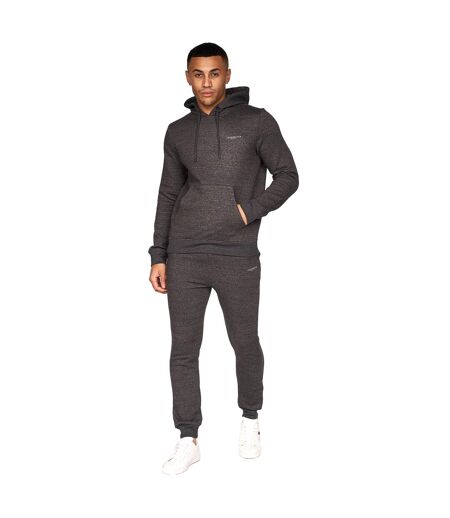 Sweats À Capuche Traymax Homme Rouge Charbon Crosshatch