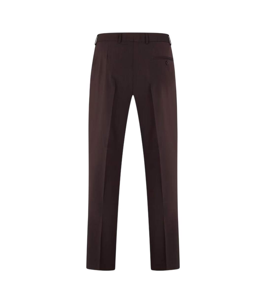Mens Regular Formal Trousers Burgundy Ted Baker-3