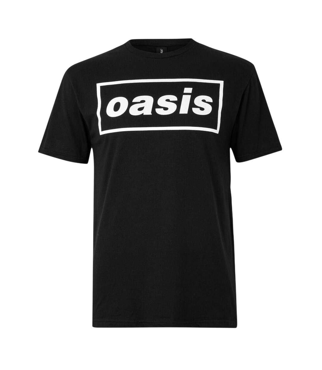 T-shirt Motif/style Groupe Adulte Noir Oasis-1