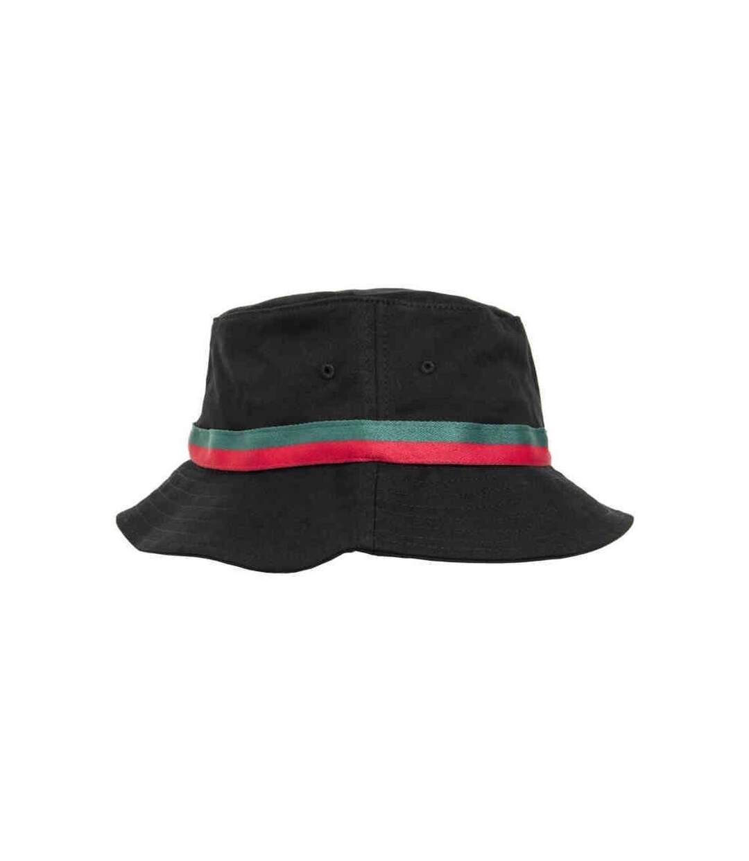 Bob Noir Rouge Feu Vert Flexfit-2