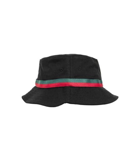 Bob Noir Rouge Feu Vert Flexfit