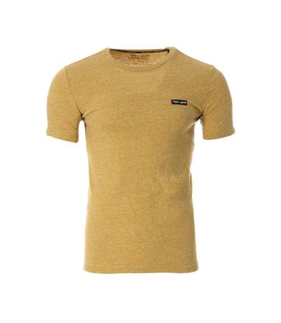 T-shirt jaune chiné homme teddy smith chine - 3xl