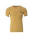 T-shirt jaune chiné homme teddy smith chine - 3xl-1