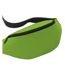 Pack of 2  Adjustable belt bag 2.5 litres  lime Bagbase-2