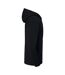 Mens Iconic Premium Full Zip Hoodie Black Fruit Of The Loom-3