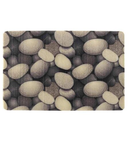 Tapis d'Entrée Grattoir Rivera 40x60cm Naturel