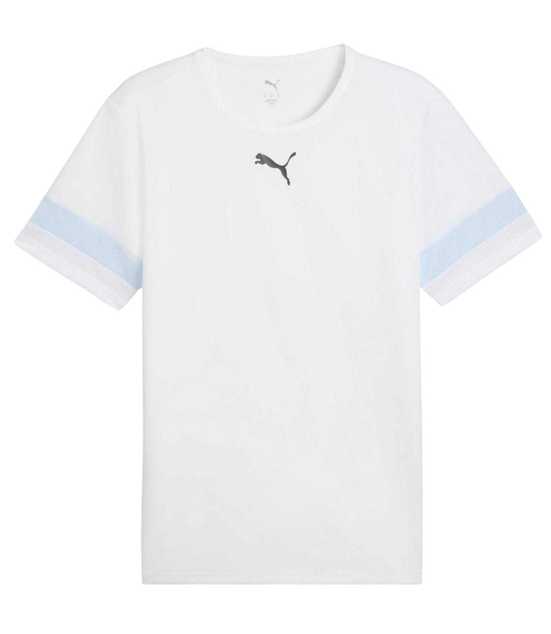 T-shirt Individual Rise Homme Blanc Bleu Puma-1