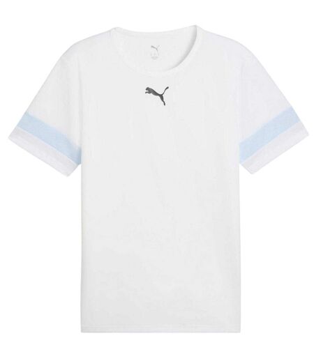 T-shirt Individual Rise Homme Blanc Bleu Puma