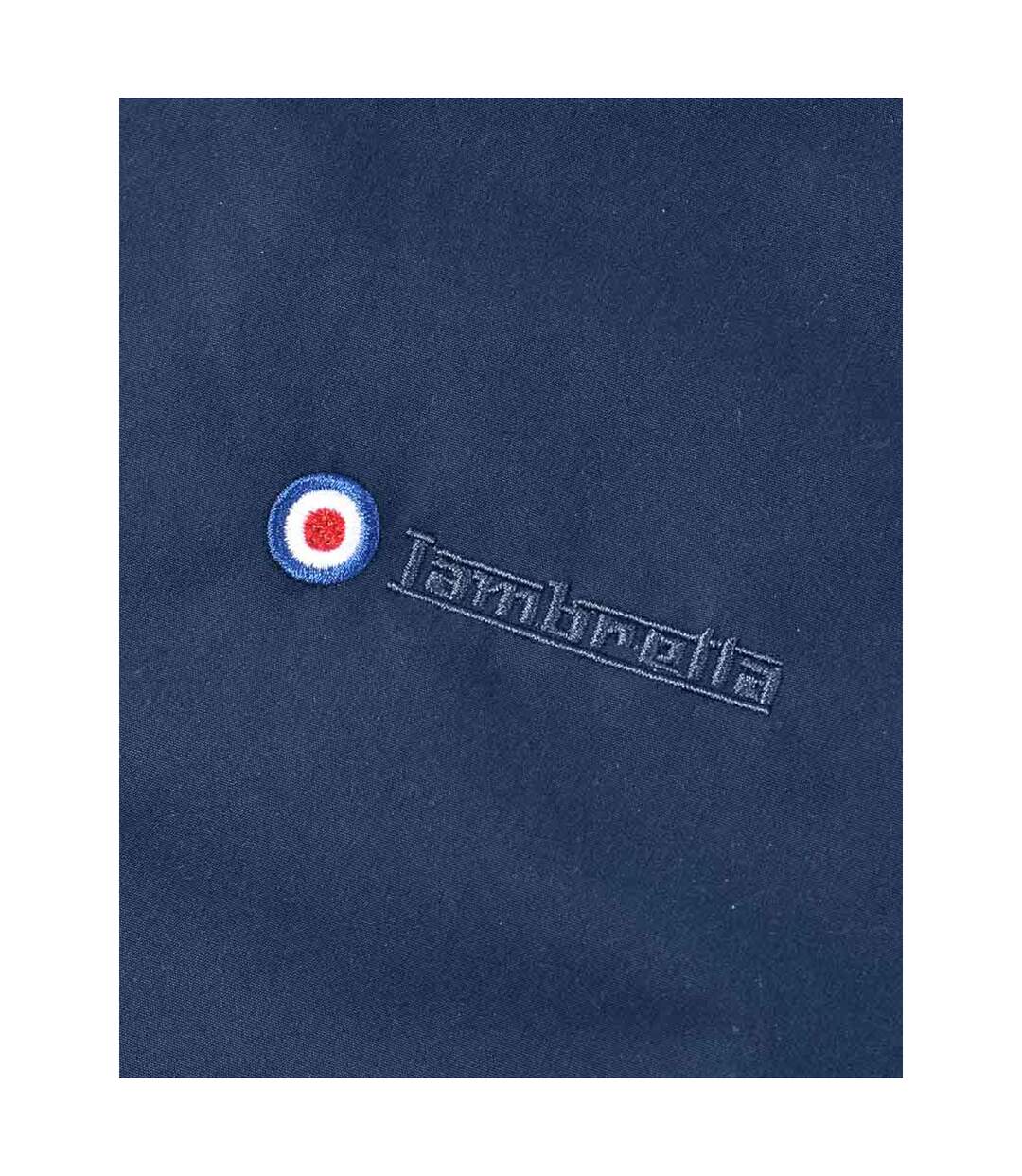 Doudoune Matelassée Aw25 Homme Bleu Marine Lambretta-3