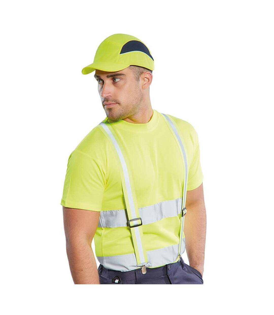 Airtech bump cap hi viz yellow Portwest