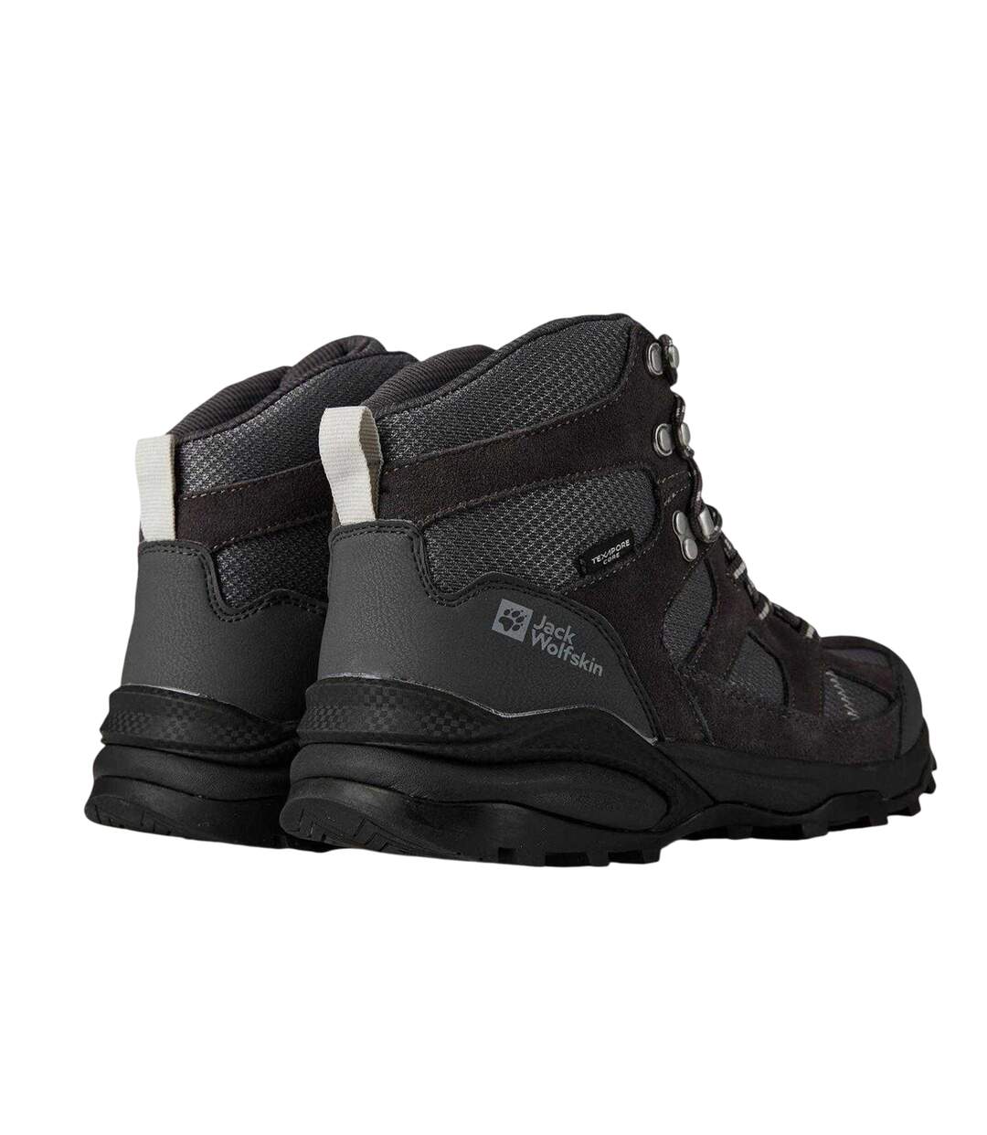 Chaussures Montantes De Randonnée Homme Noir Jack Wolfskin-2